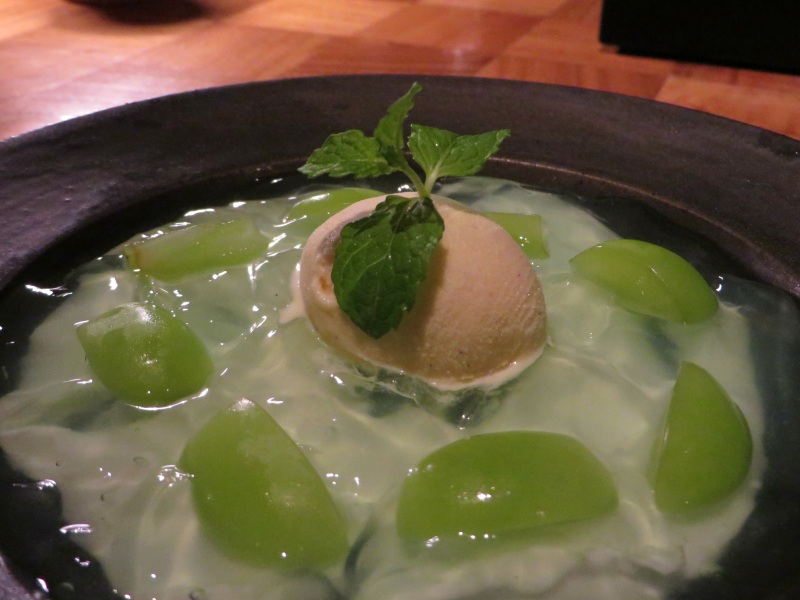Andaz Tavern Tokyo dessert lime mint